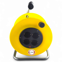 Силовой удлинитель 20 м, 4 розетки, 16А, 3500 Вт, кабель КГ 3х2.5 мм², MX 16385 (3538)