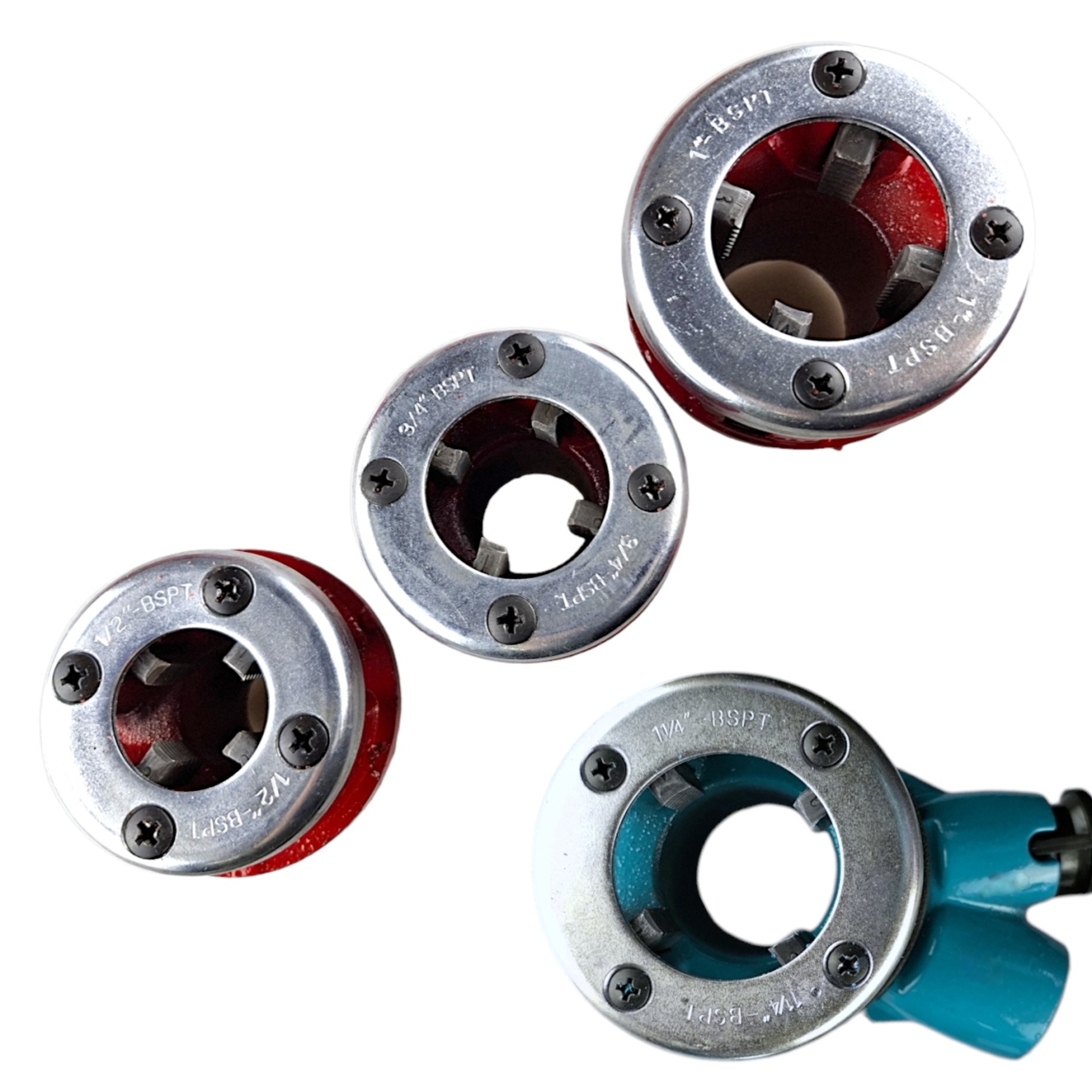 Набор для нарезания резьбы 7 предметов, в пластиковом кейсе (3275) оптом