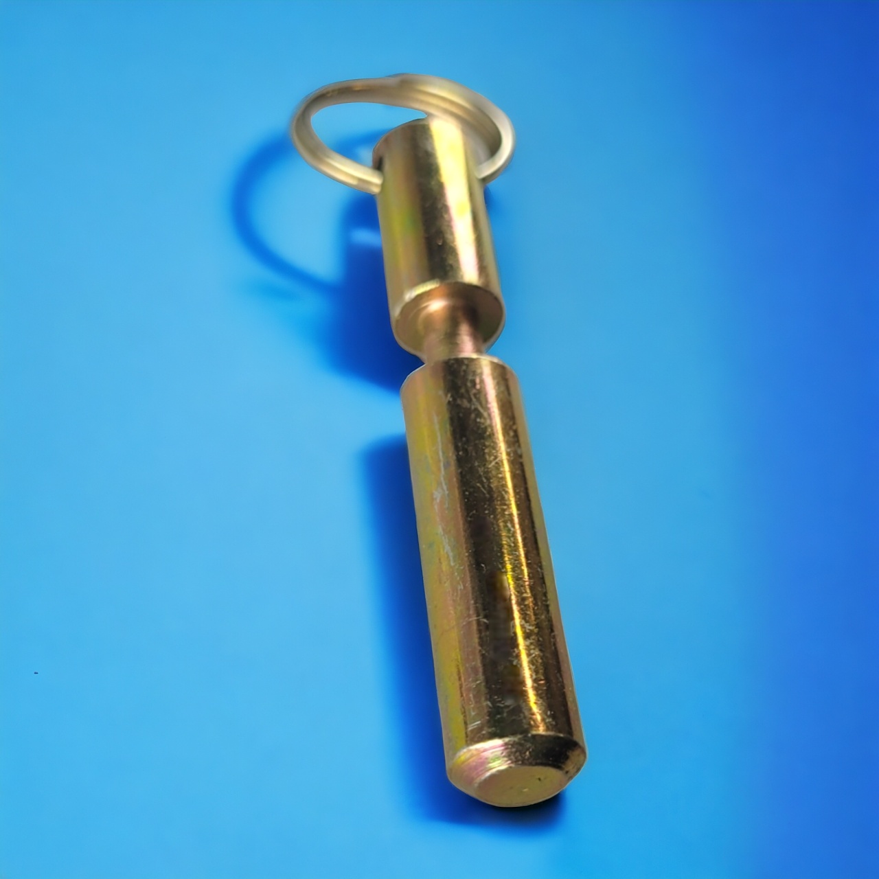 Замок амбарный 90 мм, прямоугольный, серый оптом